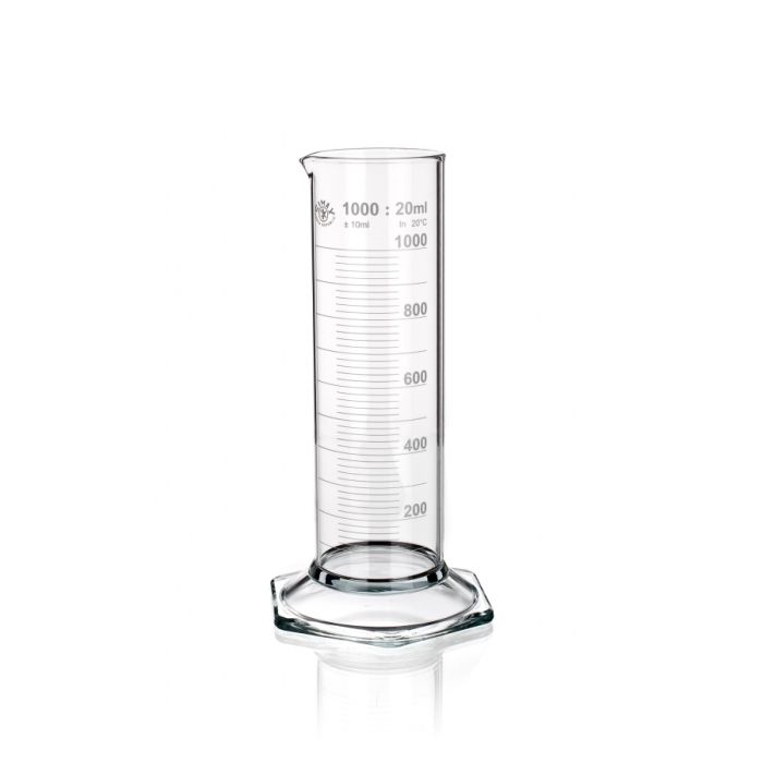 Cylindry miarowe niskie, klasa B