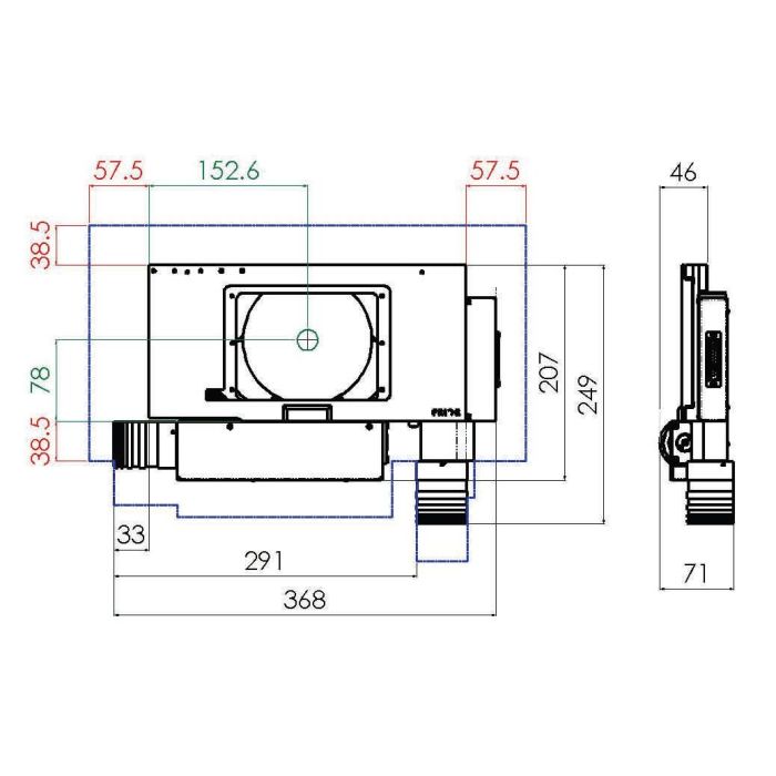 Stolik zmotoryzowany H101