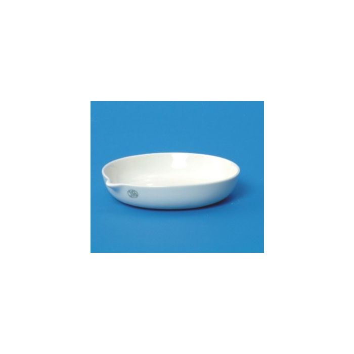 Parownice porcelanowe niskie, płaskodenne