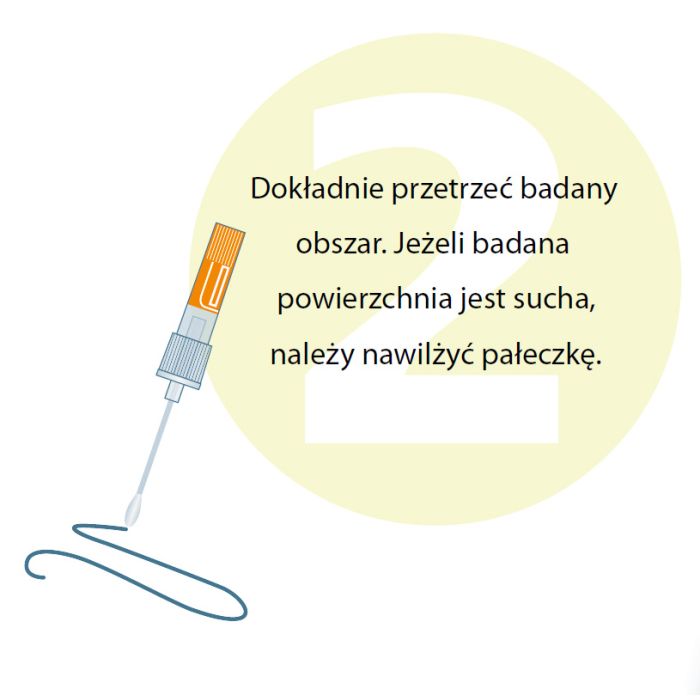 Wymazówki ProCheck do wykrywania protein