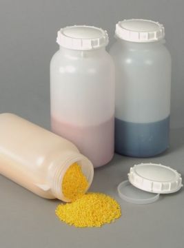 Pojemniki okrągłe zakręcane z PE i HDPE