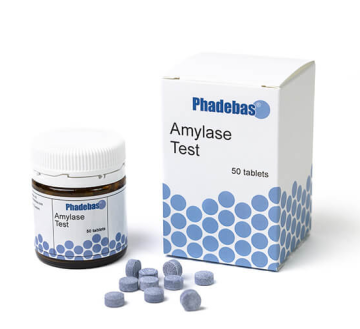 Testy amylazy i diastazy Phadebas®
