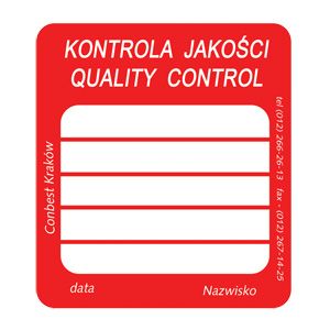 Zaklejki z atestem do żywności