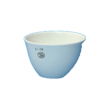 Tygle porcelanowe niskie