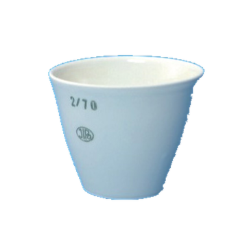 Tygle porcelanowe średnie
