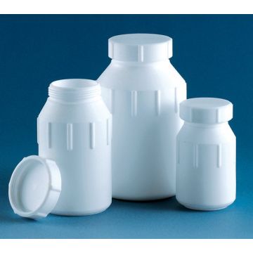 Butelki z PTFE z szeroką szyjką