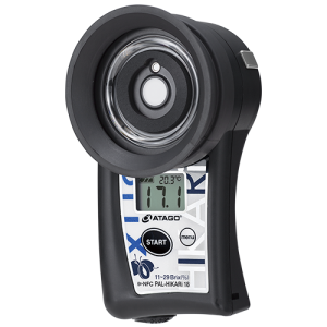 Bezinwazyjny miernik %Brix PAL-HIKARi-18 do suszonych śliwek